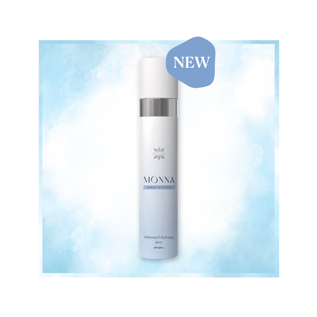 MONNA 美白提亮身体美颜霜 Whitening & Hydrating Spray SPF25PA++ 90ml