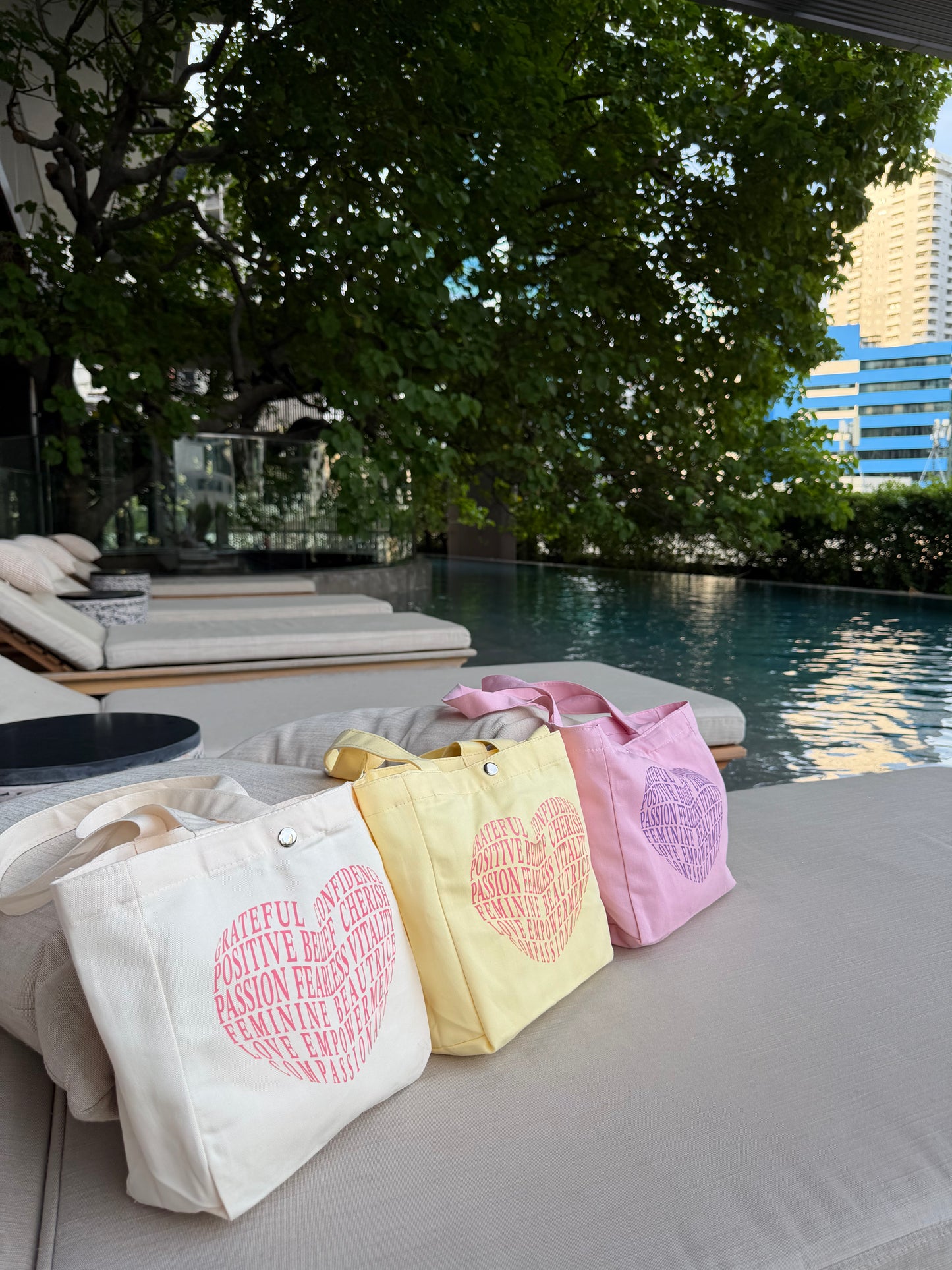 NOT FOR SALE : Beautrice Amour Mini Tote Bag (Pink)-1200 points