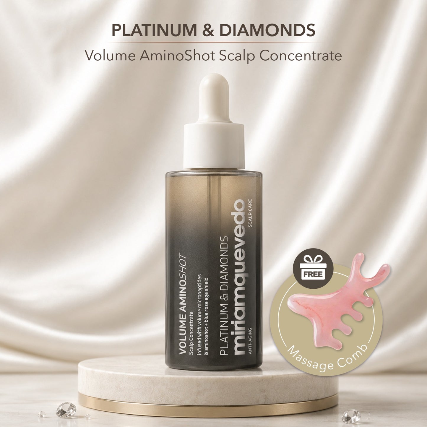 PLATINUM & DIAMONDS Volume AminoShot Scalp Concentrate 50ml