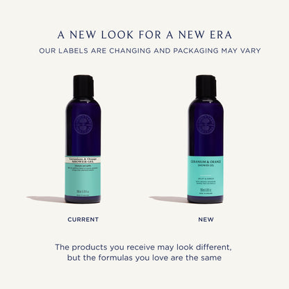 Geranium & Orange Shower Gel