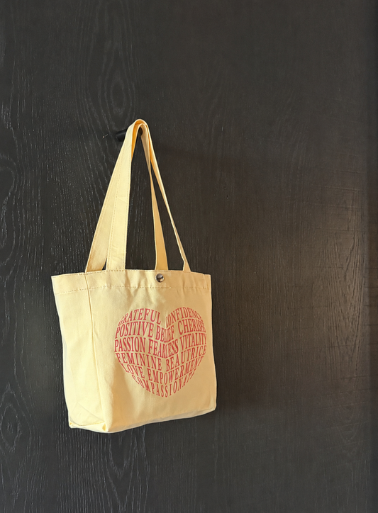 NOT FOR SALE : Beautrice Amour Mini Tote Bag (Yellow)-1200 points