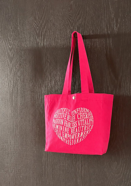 NOT FOR SALE : Beautrice Amour Mini Tote Bag (Hot Pink)-1200 points