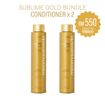 Sublime Gold Bundle (Conditioner x 2) 250ml