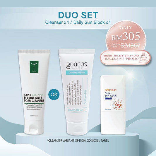 Dermind Cleanser + Sun Block