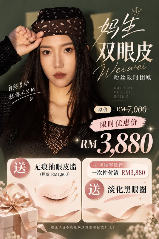 WeiWei 九月开团:- Upper Eye Treatment Bundle (T&Cs apply)