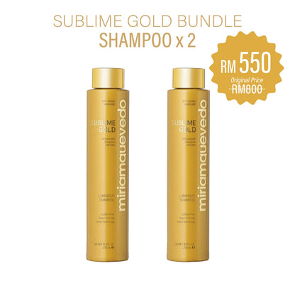 Sublime Gold Bundle (Shampoo x 2) 250ml