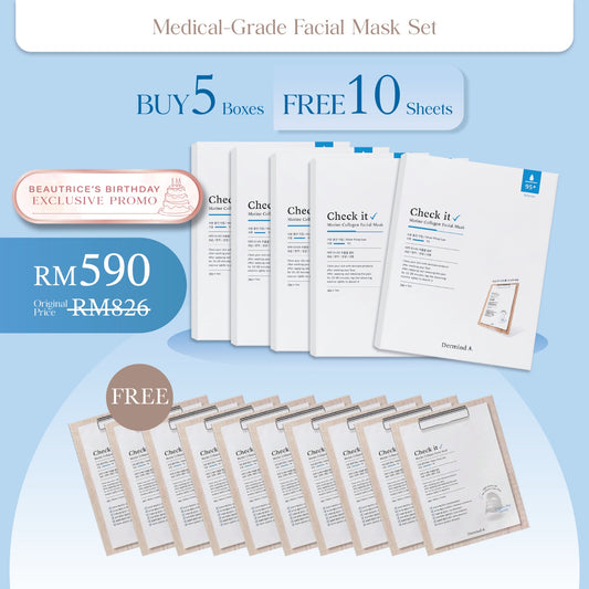 *Check IT Marine Collagen Facial Mask (Buy 5 Free 2)boxes