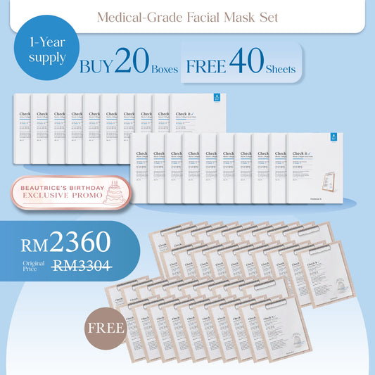 Check IT Marine Collagen Facial Mask (Buy 20, Free 8)boxes