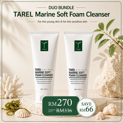 Duo Bundle-Tarel Marine Soft Foam Cleanser (Oily Skin)