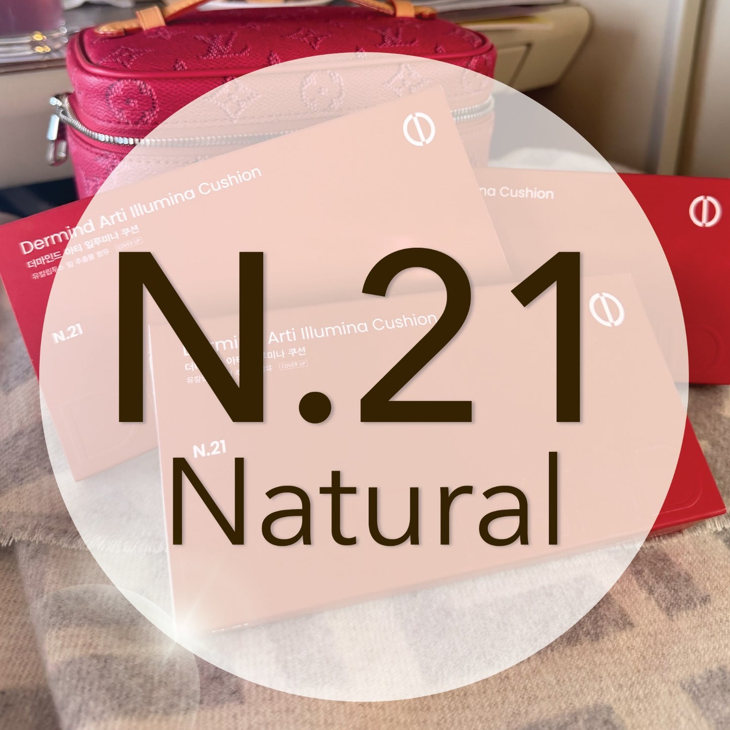 Dermind- 2 Sets Cushion + 2 Boxes Facial Mask